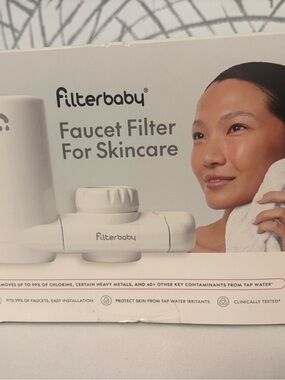 Filterbaby White Faucet Filter 1.0  for Skincare